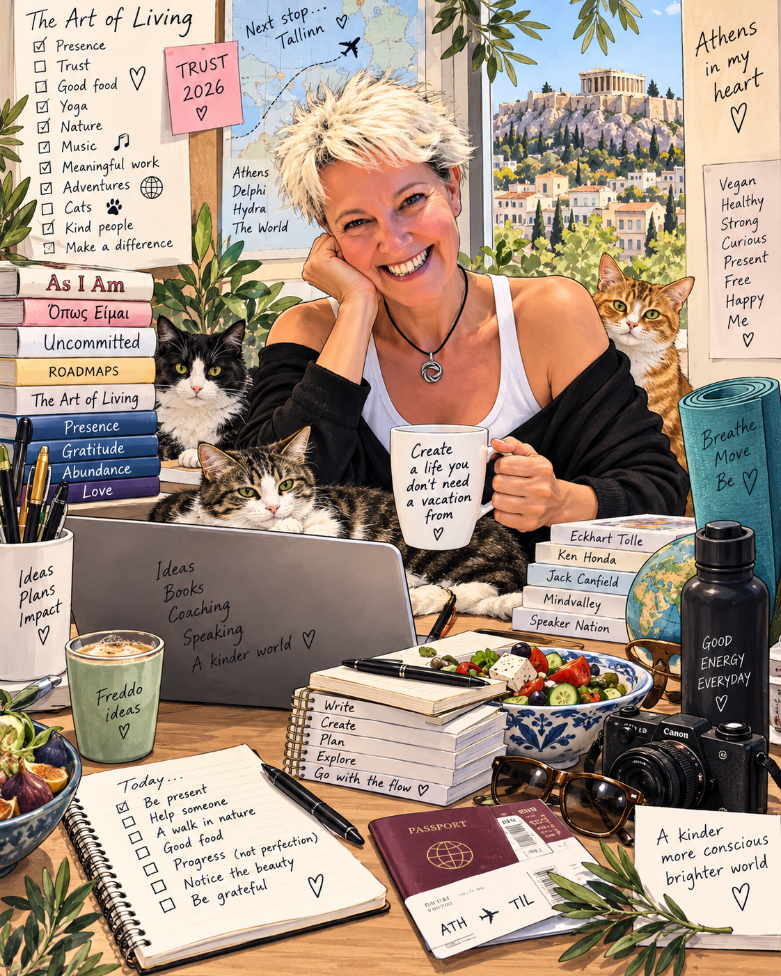 Create a Life You Don't Need a Vacation From: What I Actually Mean